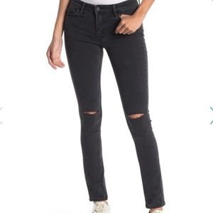 All Saints “Mast” Destroyed Cropped Skinny Jeans